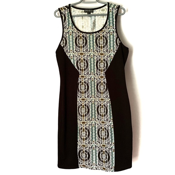 Forever 21+ Bodycon Midi Dress Ladies Plus Size 1x NWT - Picture 1 of 9